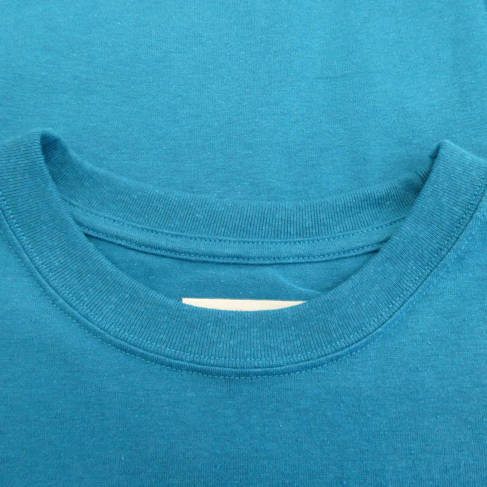 WTAPS ダブルタップス 25SS 251ATDT-CSM10 WOUND LS CTPL Tuerquoise ウーンド ターコイズ プリント ロングスリーブ クルーネック 長袖Tシャツ カットソー ブルー系 X 03【新古品】【未使用】【中古】