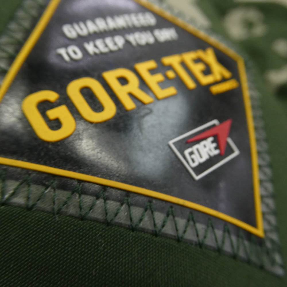 Supreme シュプリーム 21AW GORE-TEX 700-Fill Down Parka Camo ゴアテックス ボアパーカー ダウンジャケット カモフラージュ グリーン系 M【中古】