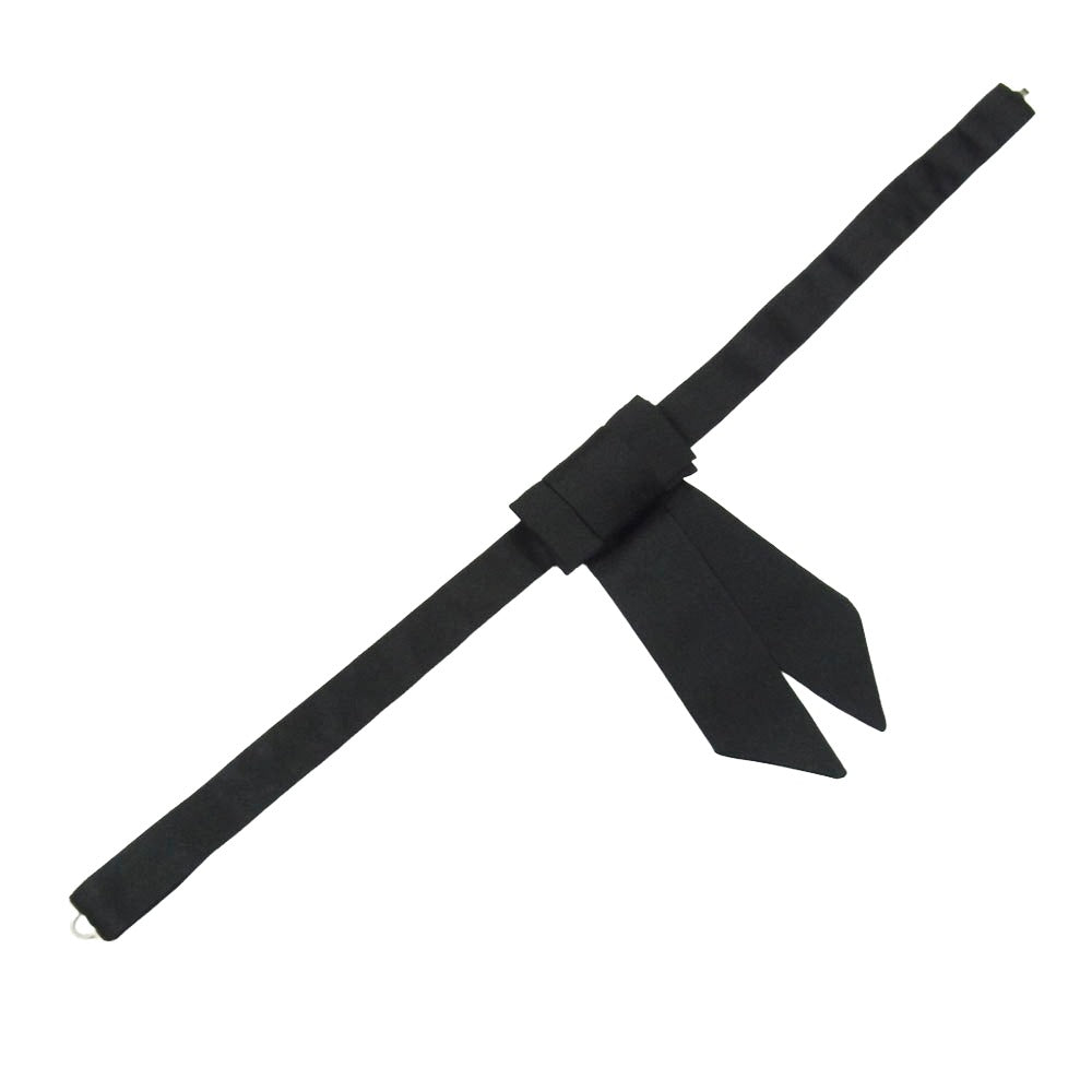 DIOR HOMME ディオールオム 06AW エディ期 シルク リボン 蝶ネクタイ ボウタイ ブラック系【中古】