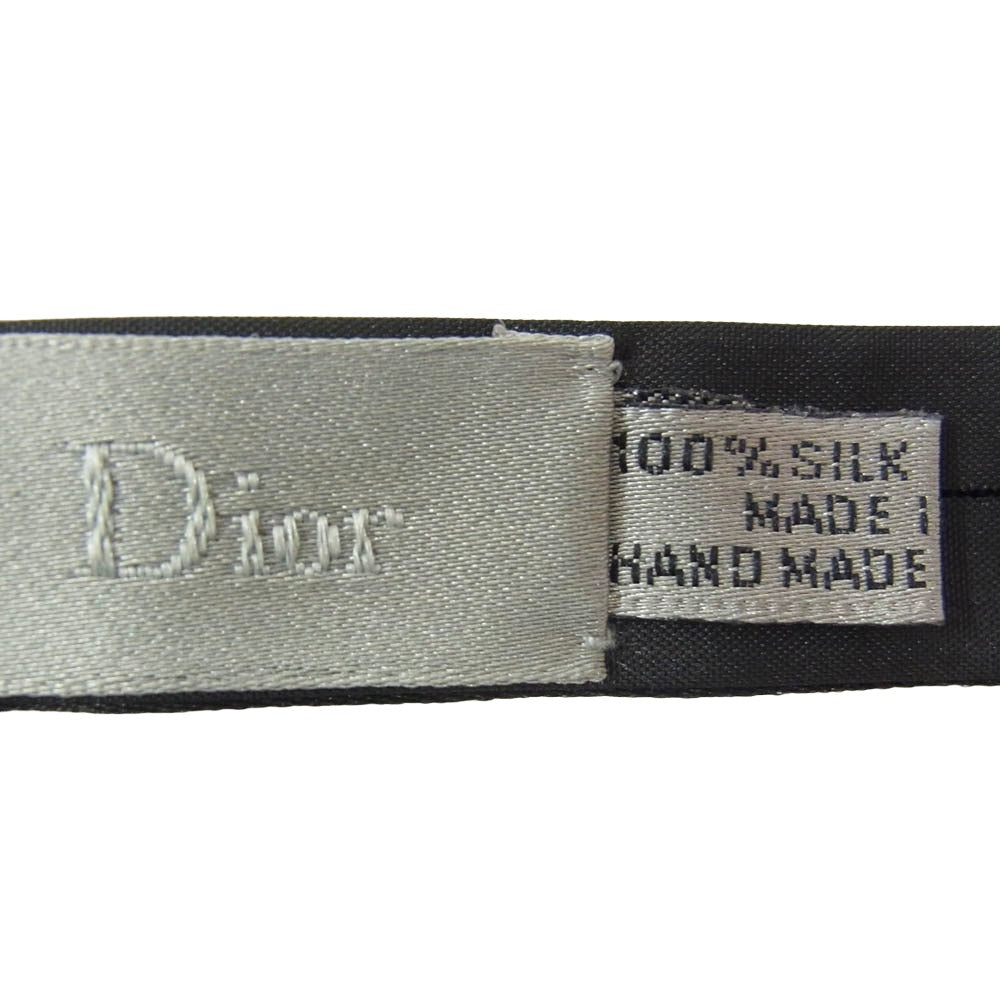 DIOR HOMME ディオールオム 06AW エディ期 シルク リボン 蝶ネクタイ ボウタイ ブラック系【中古】