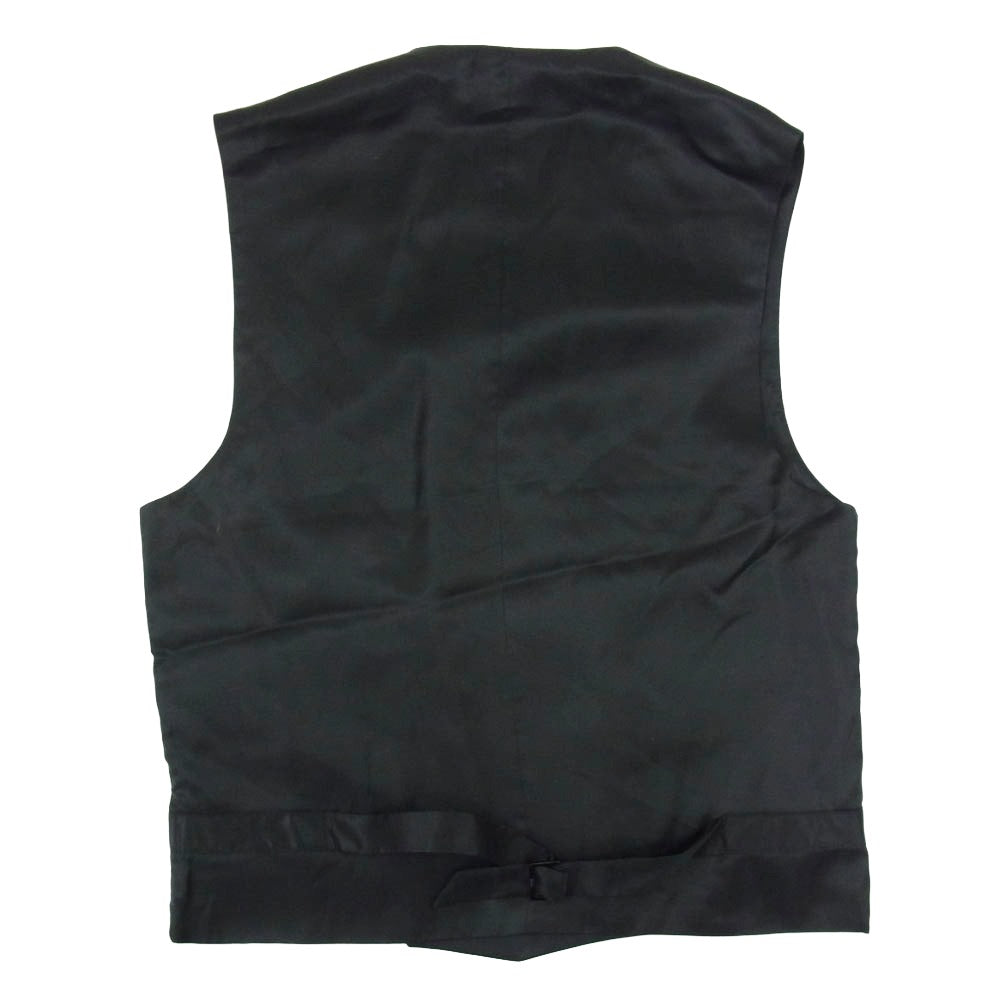 DIOR HOMME ディオールオム 07SS 7E3160010082 エディ期 ダブルブレスト ジレ ベスト ブラック系 48【中古】
