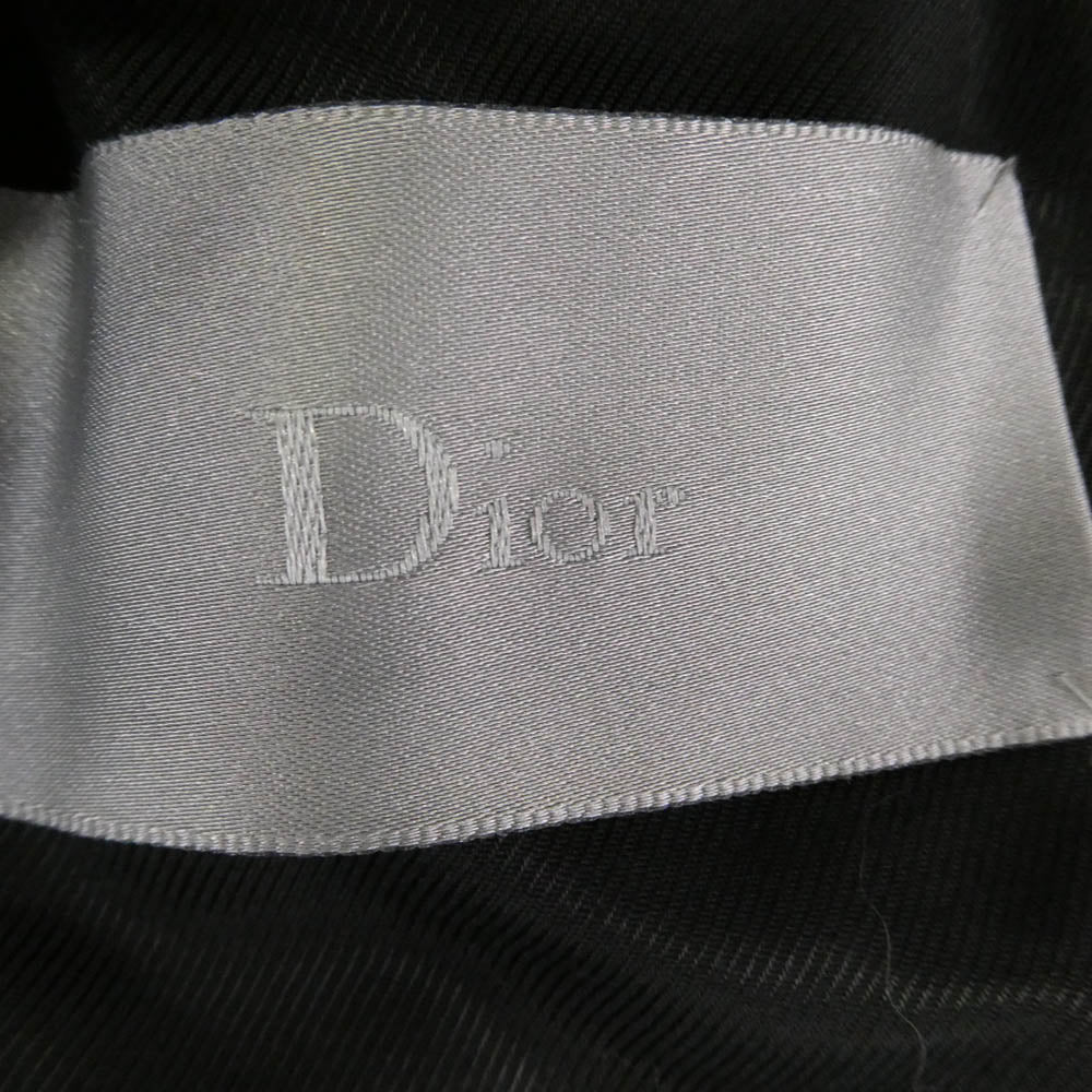 DIOR HOMME ディオールオム 04AW 4HH1036693 エディ期 ダブルブレスト ツイル トレンチ コート ベージュ系 52【中古】