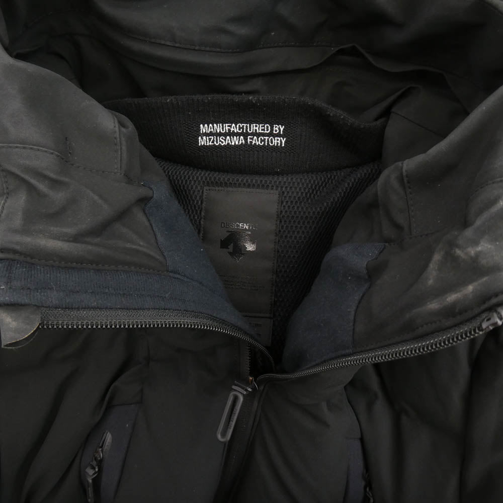 DESCENTE デサント DAMSGK30U ALLTERRAIN MIZUSAWA DOWN MOUNTAINEER 水沢ダウン マウンテニア ダウン ジャケット ブラック系 M【中古】