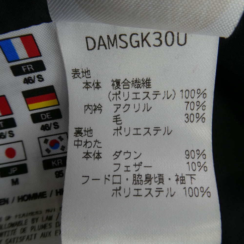 DESCENTE デサント DAMSGK30U ALLTERRAIN MIZUSAWA DOWN MOUNTAINEER 水沢ダウン マウンテニア ダウン ジャケット ブラック系 M【中古】