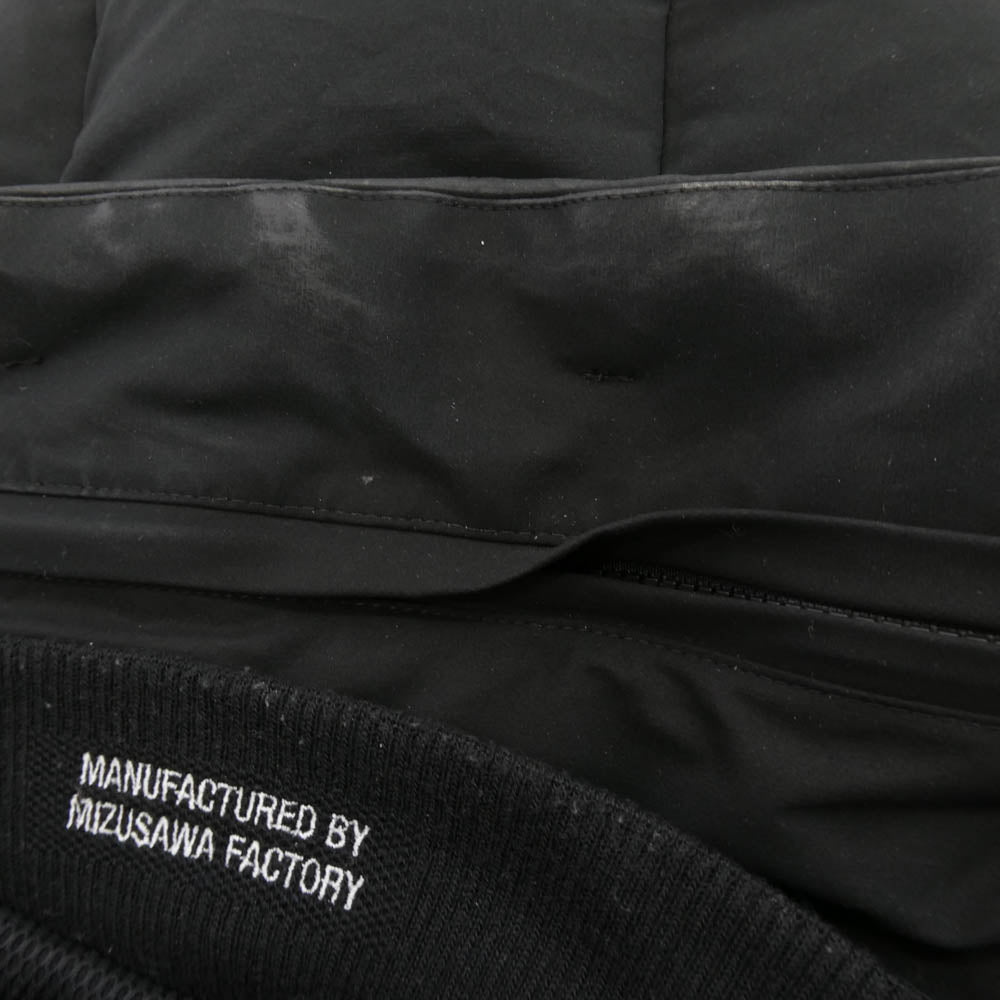 DESCENTE デサント DAMSGK30U ALLTERRAIN MIZUSAWA DOWN MOUNTAINEER 水沢ダウン マウンテニア ダウン ジャケット ブラック系 M【中古】
