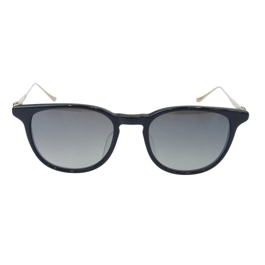 CHROME HEARTS クロムハーツ（原本無） PLUCK メタルフレーム ウェリントン 眼鏡 サングラス アイウェア 49□20-145 レザーケース付 ブラック系 49□20-145【中古】