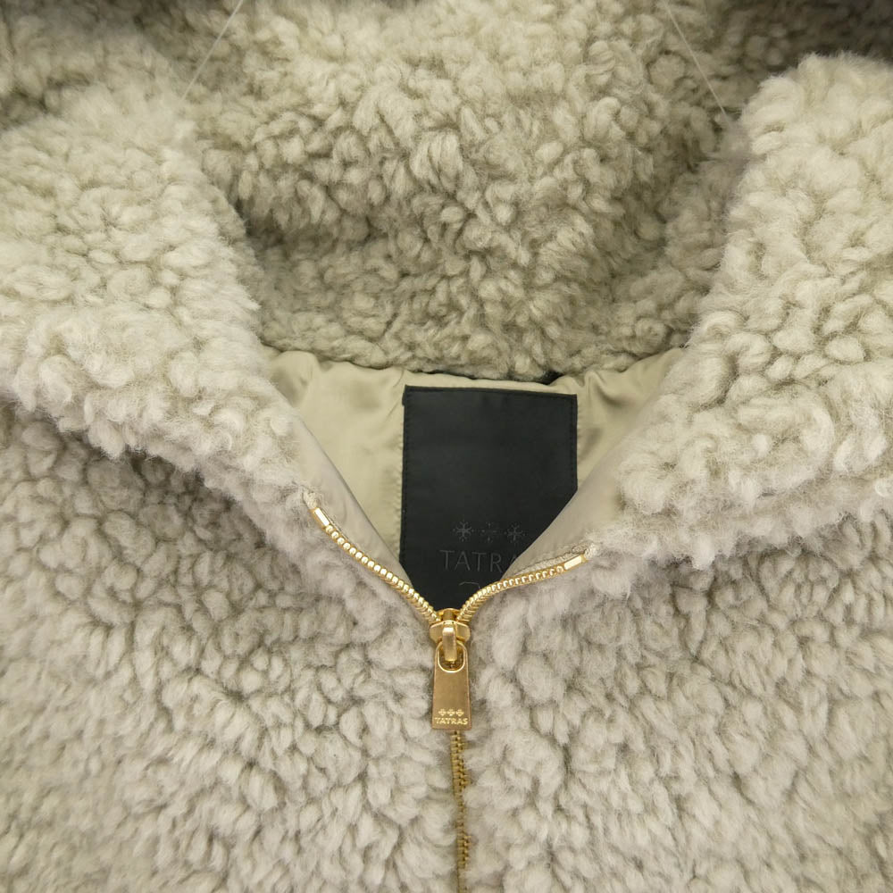 TATRAS タトラス 23AW LTAT23A4971-L IPAMA イパマ ボアジャケット ジャケット ベージュ系 165/88A【美品】【中古】