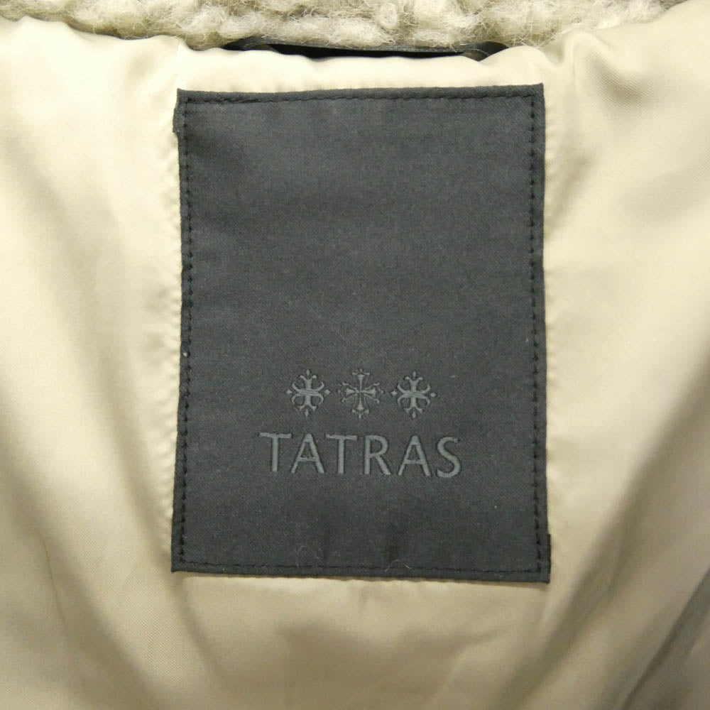 TATRAS タトラス 23AW LTAT23A4971-L IPAMA イパマ ボアジャケット ジャケット ベージュ系 165/88A【美品】【中古】