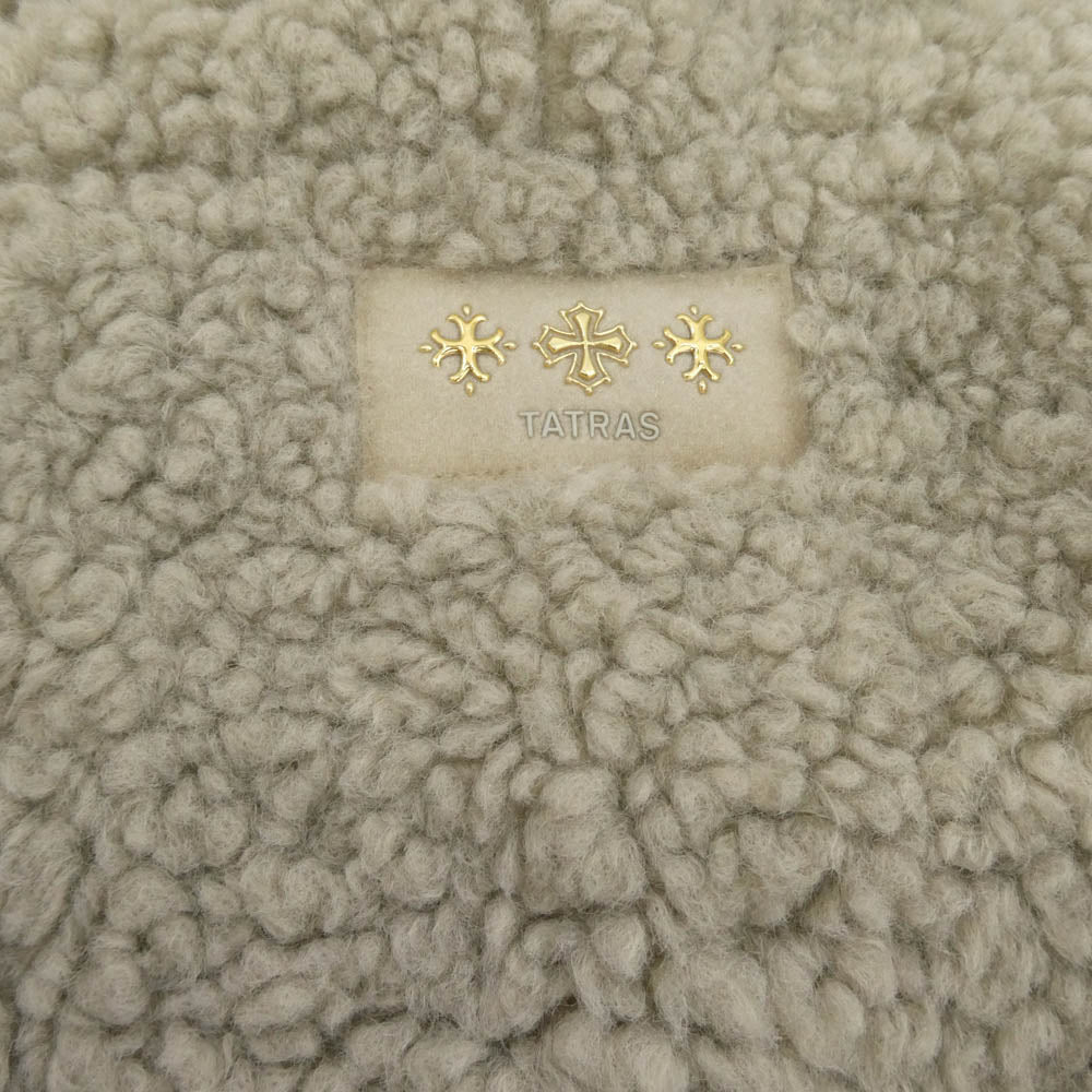 TATRAS タトラス 23AW LTAT23A4971-L IPAMA イパマ ボアジャケット ジャケット ベージュ系 165/88A【美品】【中古】