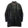 DIESEL ディーゼル A14125 24-25AW グレンマーティンス期 L-CORDIER ラムレザー ステンカラー コート ブラック系 50【中古】