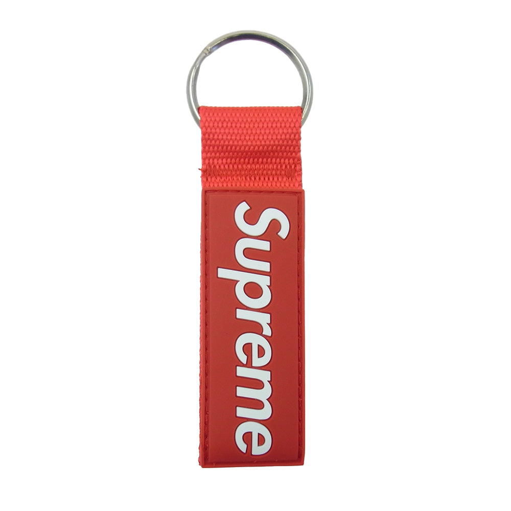 Supreme シュプリーム 23SS Webbing Keychain Red ウェビング キーチェーン レッド レッド系【新古品】【未使用】【中古】