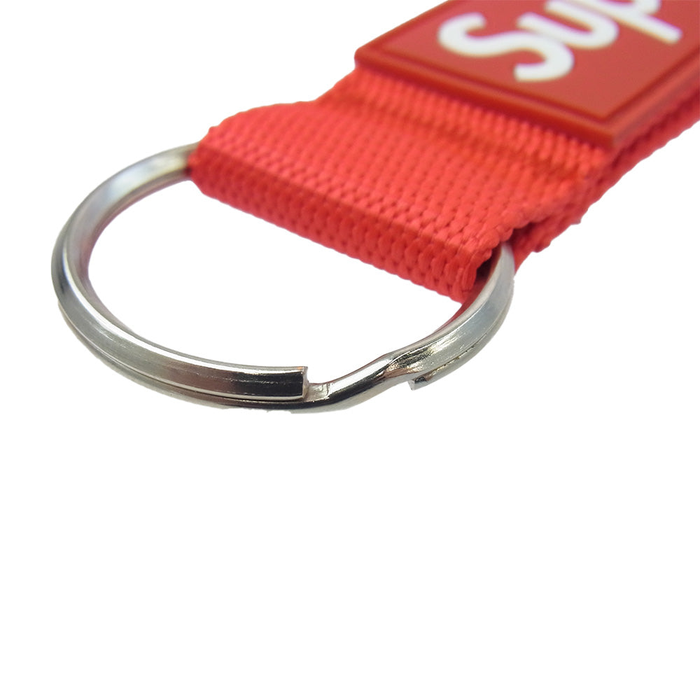 Supreme シュプリーム 23SS Webbing Keychain Red ウェビング キーチェーン レッド レッド系【新古品】【未使用】【中古】