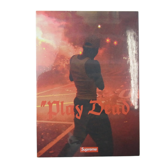 Supreme シュプリーム 22AW Play Dead Book プレイデッド イメージブック シュリンク 未開封 書籍 レッド系【新古品】【未使用】【中古】