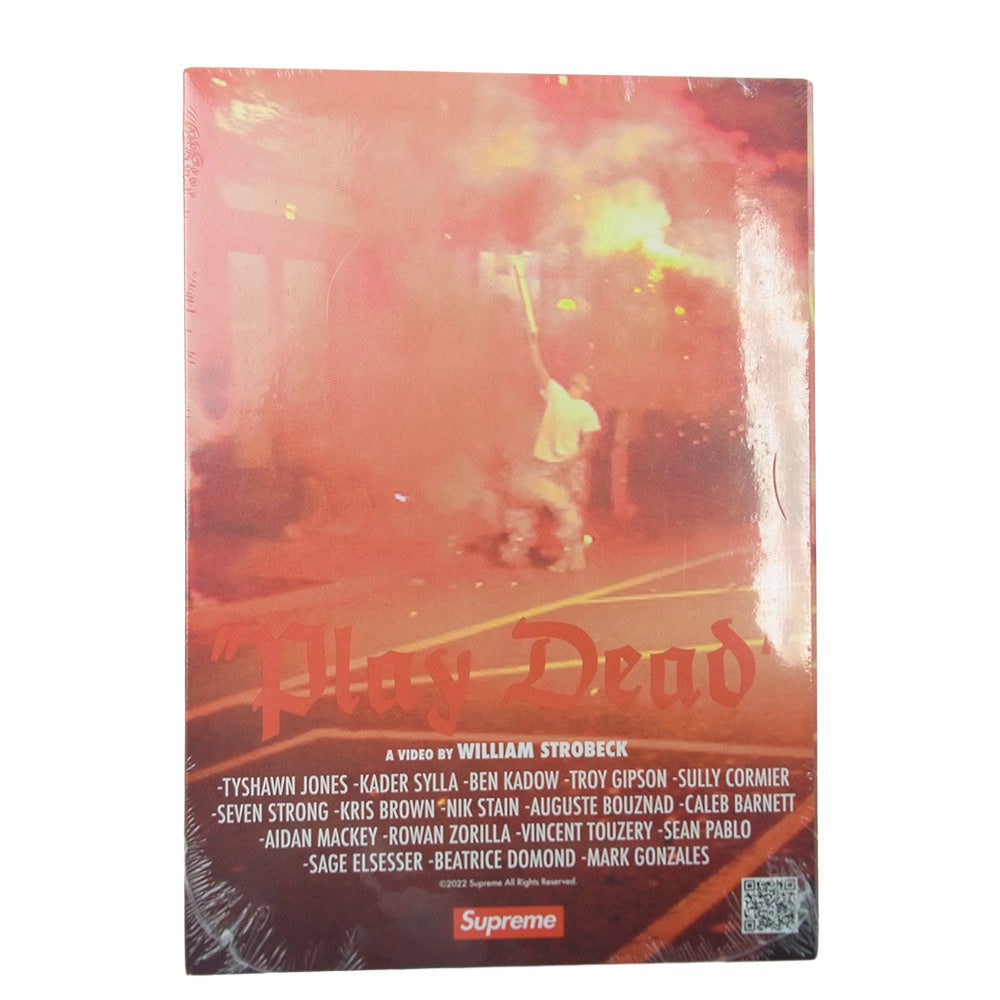 Supreme シュプリーム 22AW Play Dead Book プレイデッド イメージブック シュリンク 未開封 書籍 レッド系【新古品】【未使用】【中古】