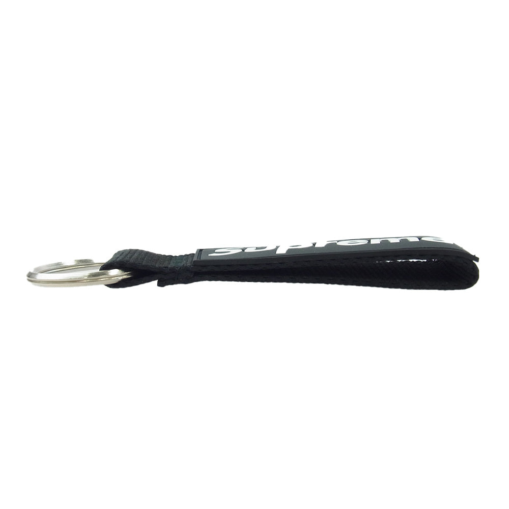 Supreme シュプリーム 23SS Webbing Keychain Black ウェビング キーチェーン ブラック ブラック系【新古品】【未使用】【中古】