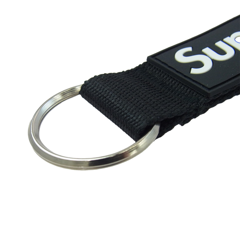 Supreme シュプリーム 23SS Webbing Keychain Black ウェビング キーチェーン ブラック ブラック系【新古品】【未使用】【中古】