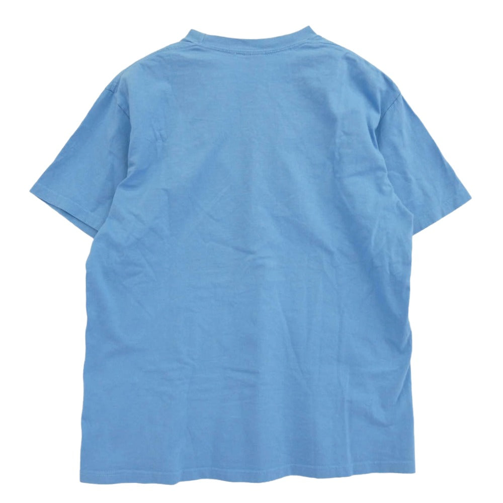 Supreme シュプリーム 24SS Pinline Tee Bright Blue ピンライン Tシャツ ブライト ブルー ライトブルー系 M【中古】
