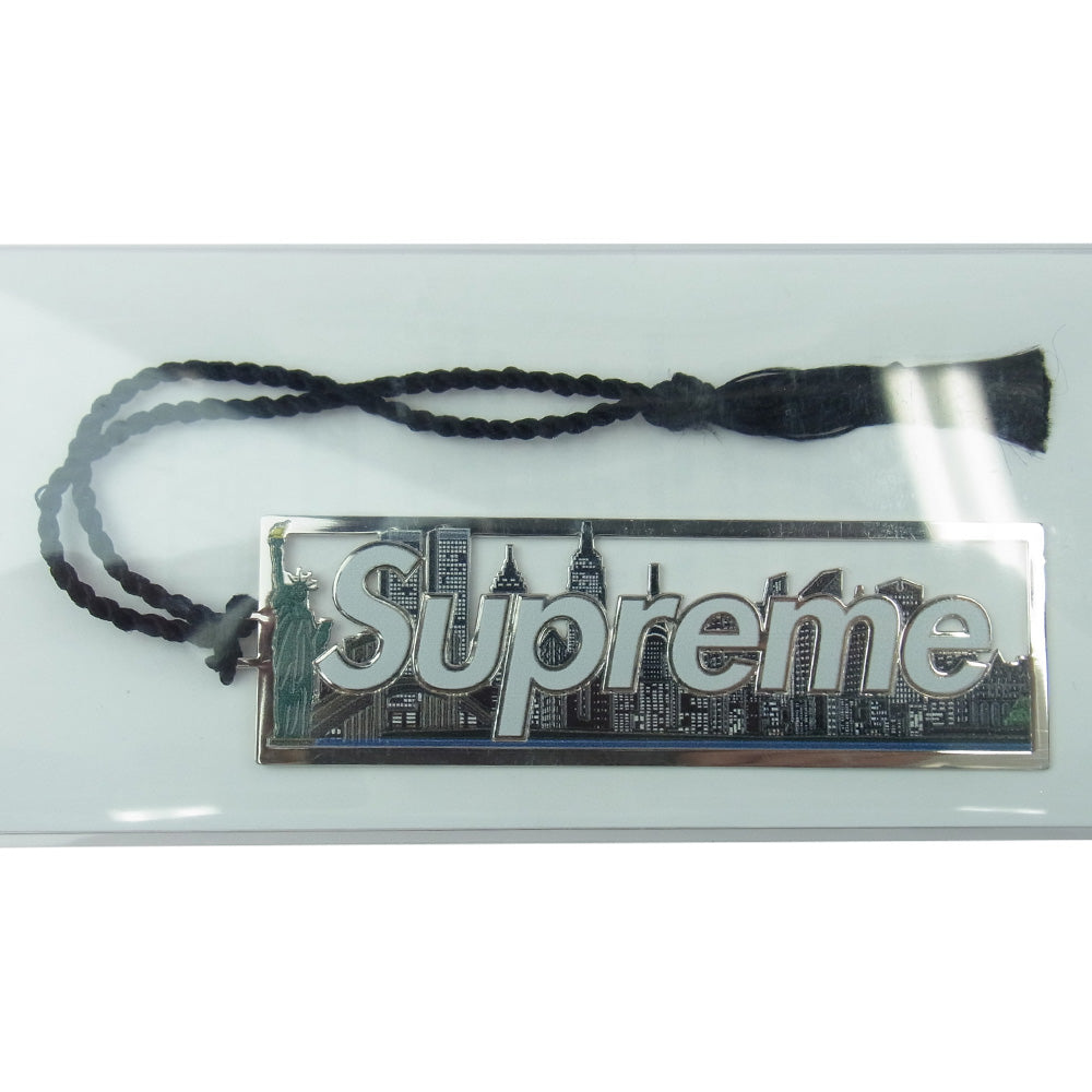 Supreme シュプリーム 23SS × David Howell & Co. Metal Bookmark ディビット・ハウエル&カンパニー メタルブックマーク 金属製しおり シルバー系【新古品】【未使用】【中古】