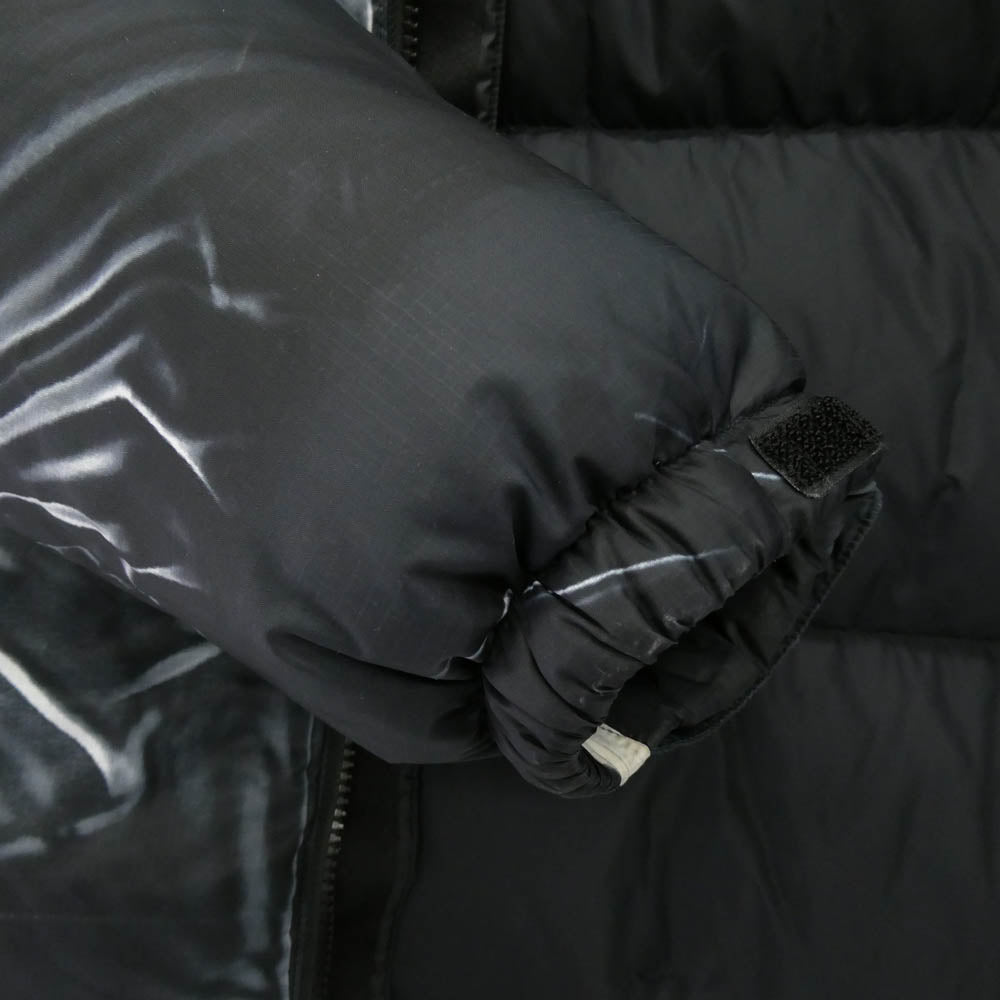 Supreme シュプリーム 23SS ND02300I ×The North Face Trompe Loeil Printed Nuptse Jacket ノースフェイス トロンプ ルイユ プリンティド ヌプシ ジャケット ダウン グレー系 S【中古】