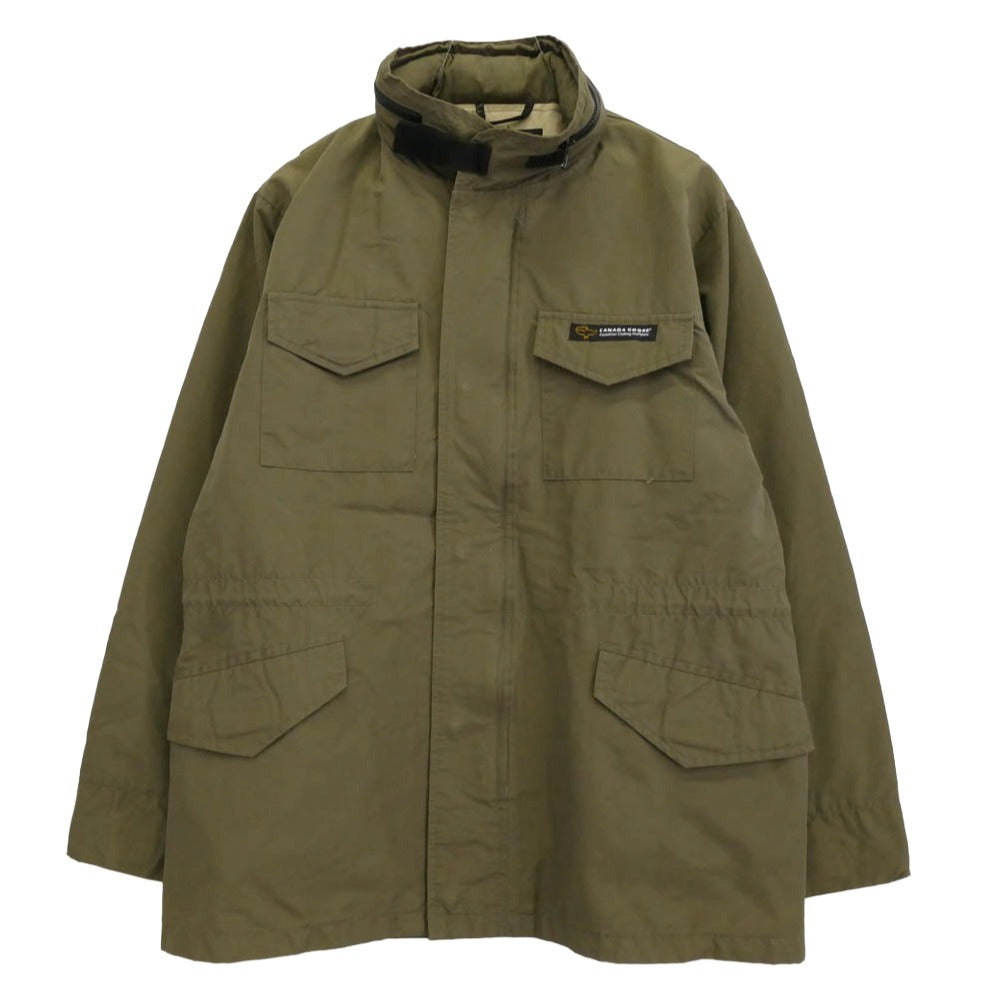 CANADA GOOSE カナダグース 3405MR トラベルジャケット ミリタリー フィールド ジャケット カーキ系 L/G【中古】