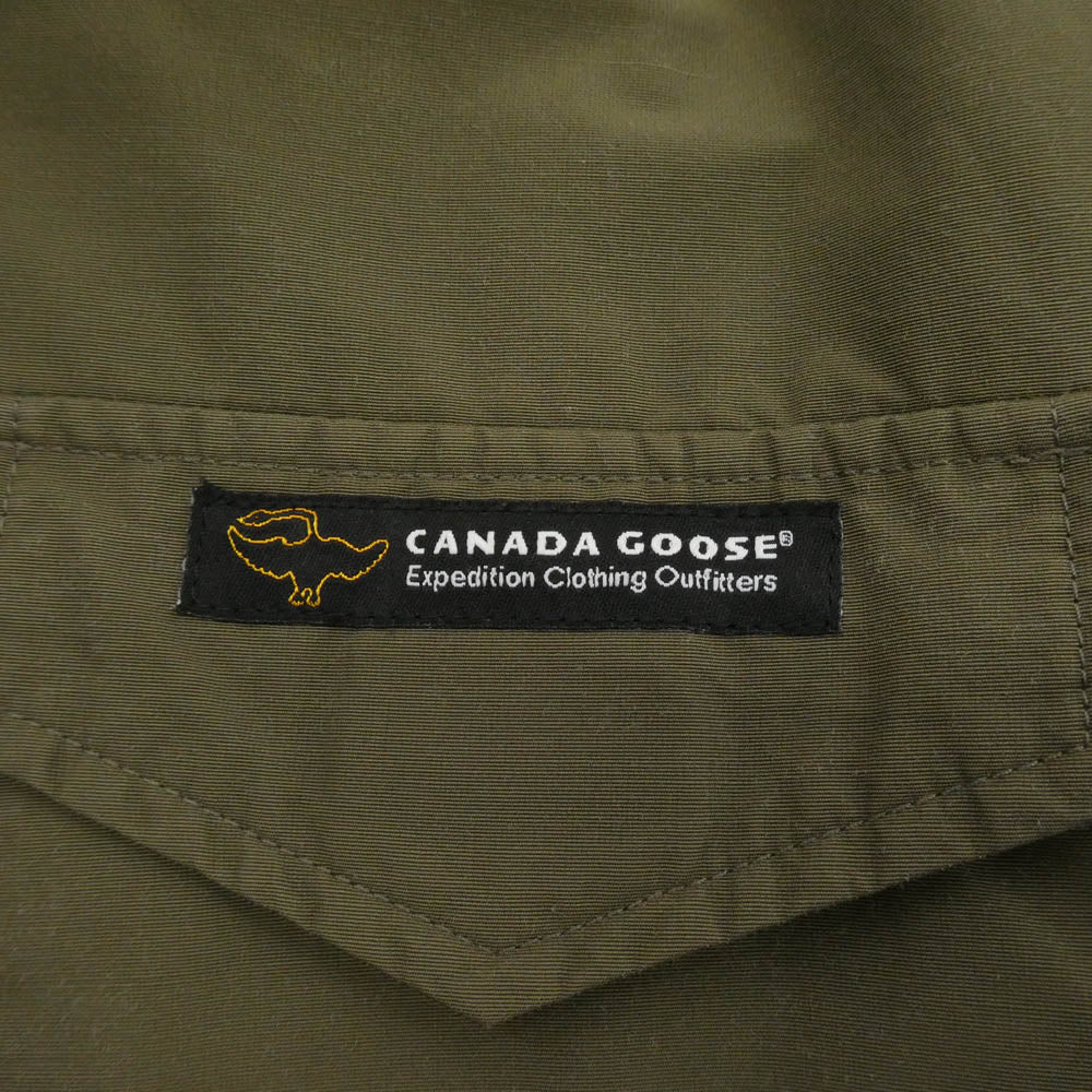 CANADA GOOSE カナダグース 3405MR トラベルジャケット ミリタリー フィールド ジャケット カーキ系 L/G【中古】