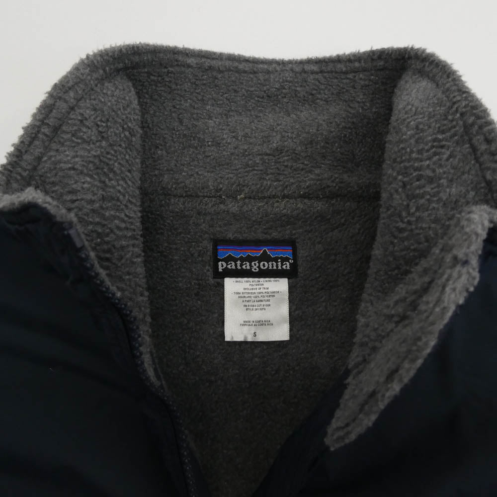 patagonia パタゴニア 28132FA Shelled Synchilla Jacket シェルド シンチラ ジャケット 裏フリース ブラック系 S【中古】