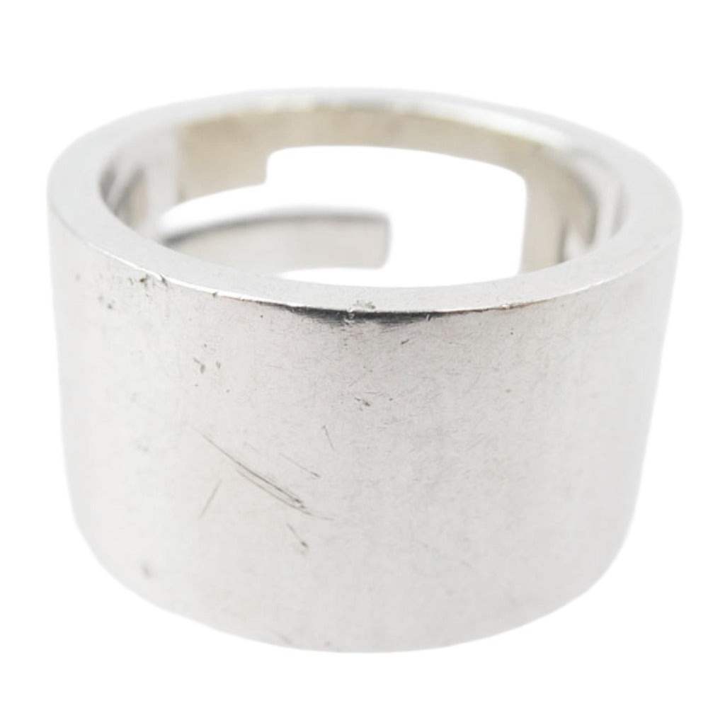 GUCCI グッチ カットアウト Gロゴ リング SV925 シルバー系 14.5号【中古】