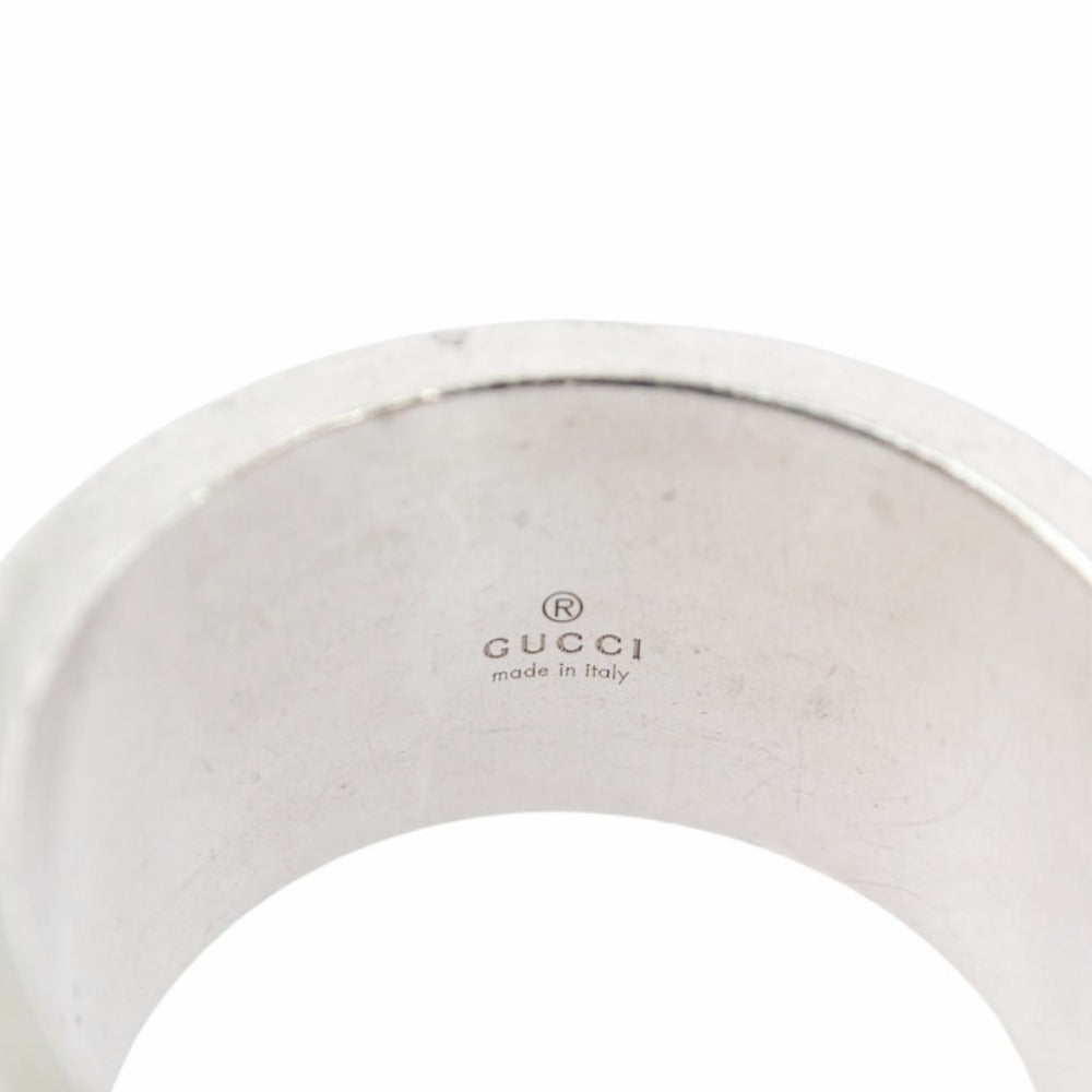 GUCCI グッチ カットアウト Gロゴ リング SV925 シルバー系 14.5号【中古】