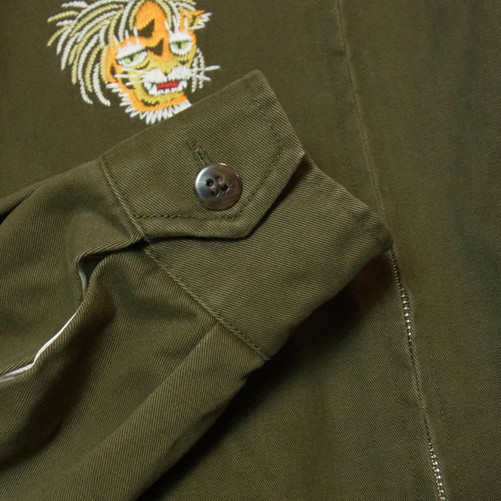 RUDE GALLERY ルードギャラリー × 亜無亜危異 アナーキー Collaboration Jacket ジャケット カーキ系 S【中古】