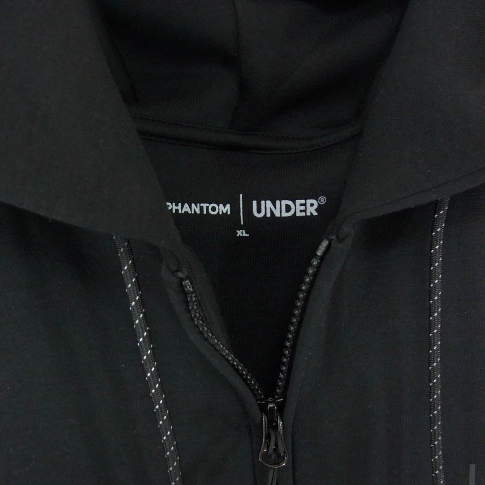 Ron Herman ロンハーマン Under R x Hurley Phantom アンダーアール ハーレー ジップパーカー ブラック系 XL【中古】