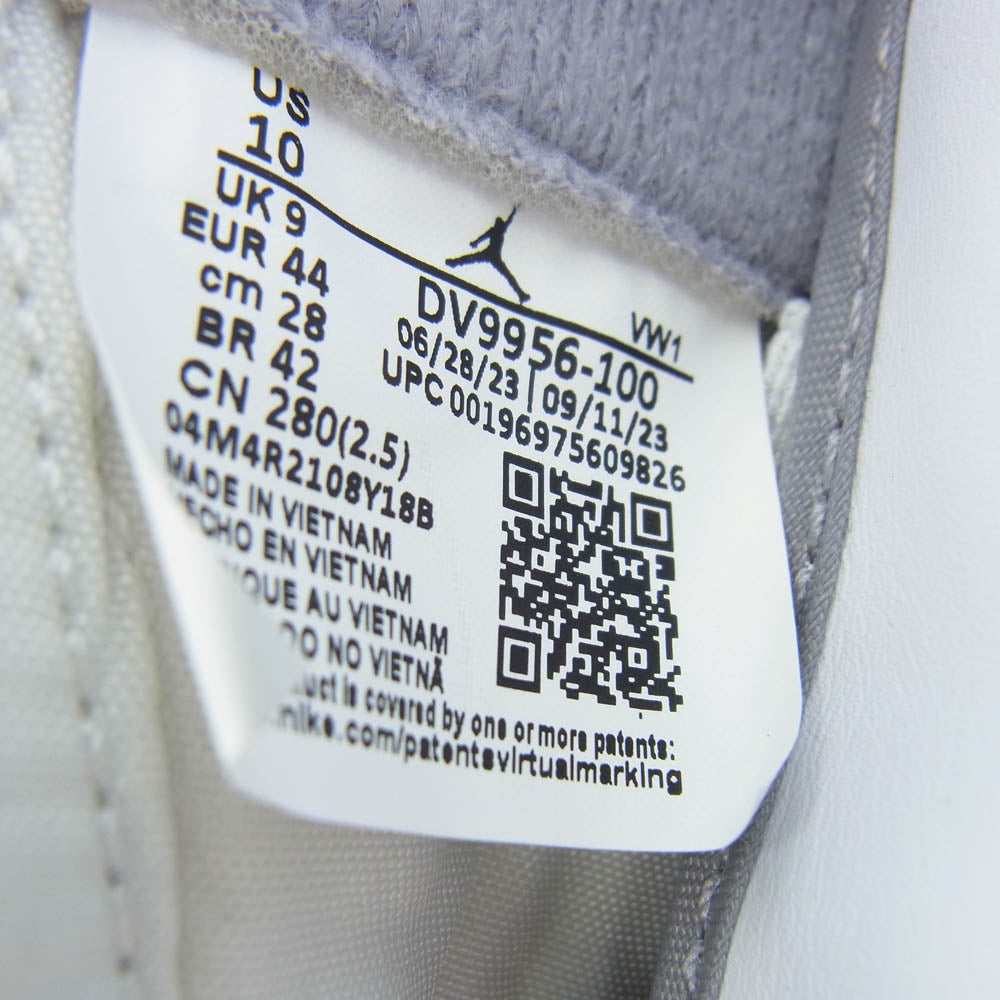 NIKE ナイキ DV9956-100 AIR JORDAN 2 LOW 'PYTHON' エアジョーダン2 スニーカー ホワイト系 28cm【中古】