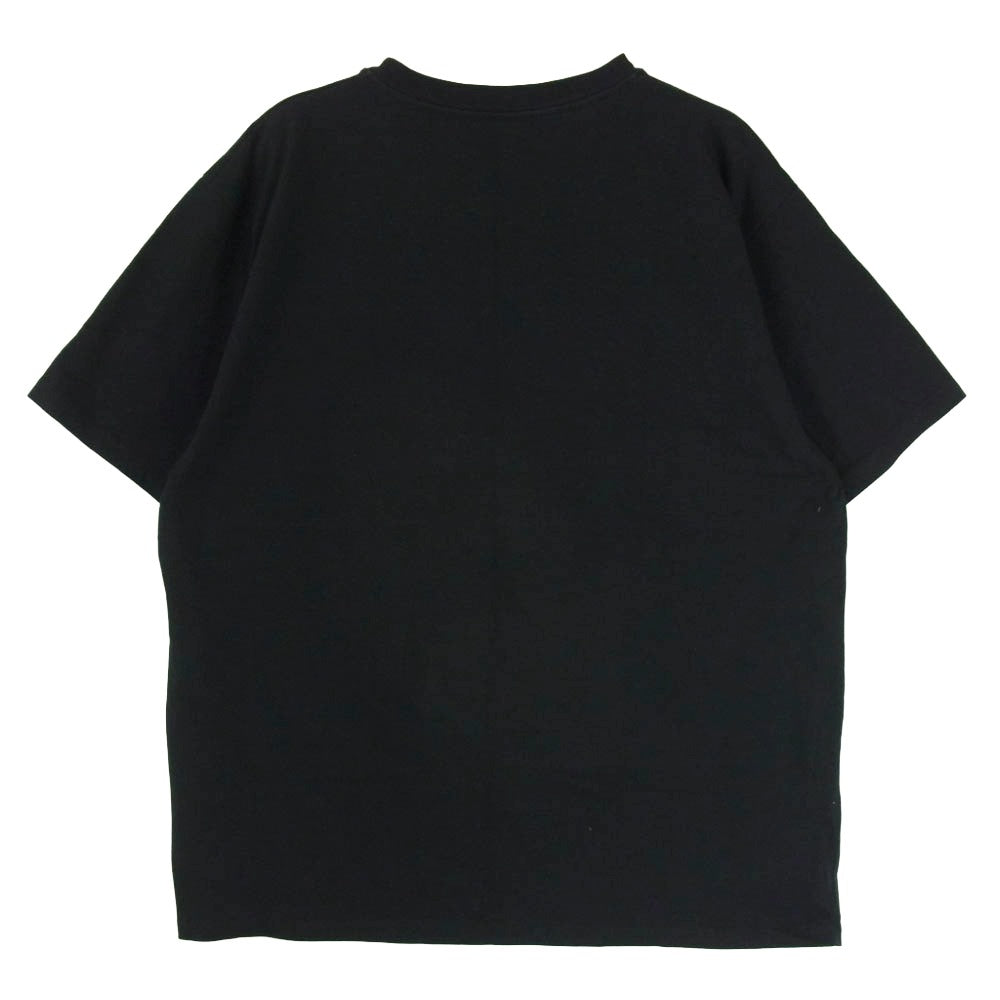 GUCCI グッチ 20SS 616036 XJCK1 SEXINESS TEE ロゴプリント 半袖 Tシャツ ブラック系 L【中古】