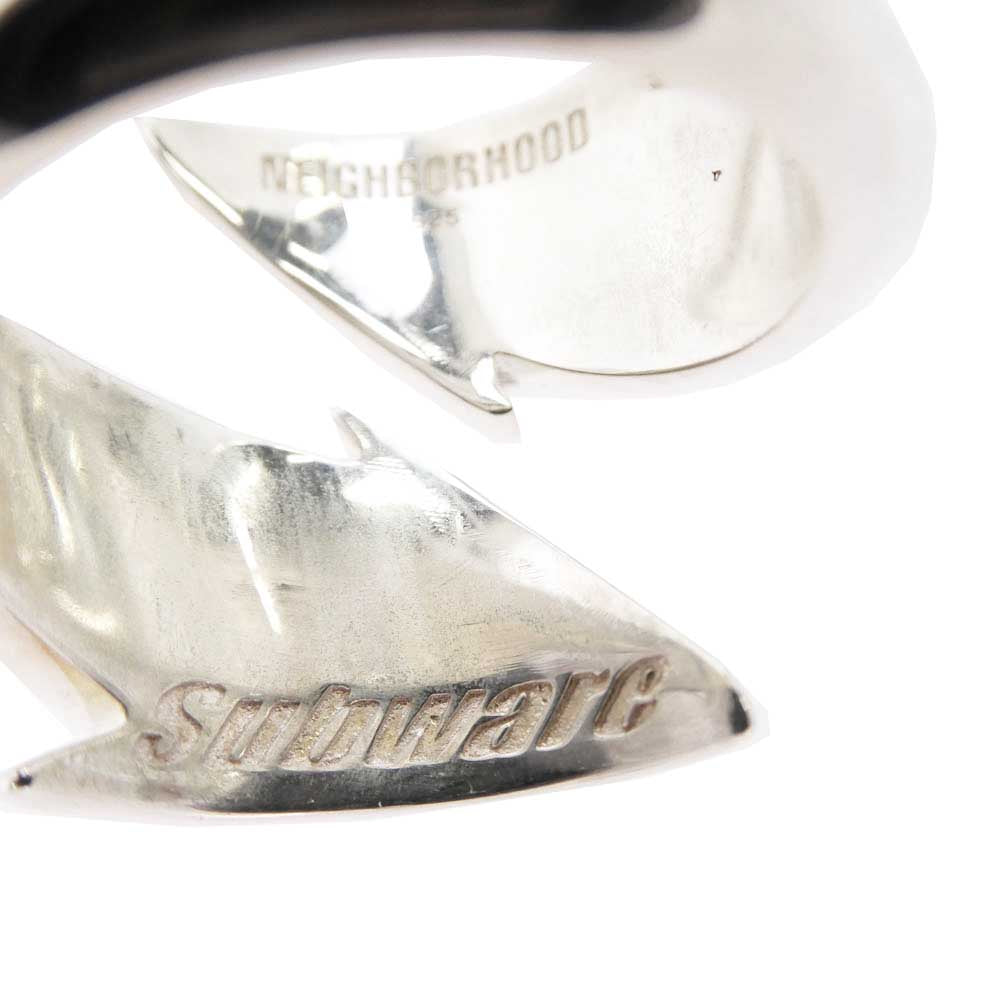 NEIGHBORHOOD ネイバーフッド SUBWARE サブウェア シルバー リング シルバー系 17号【中古】