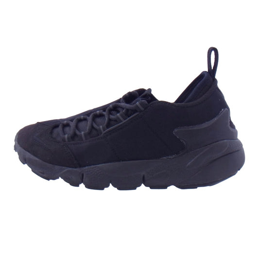 NIKE ナイキ BV0075-001 BLACK COMME DES GARCONS ブラックコムデギャルソン Air Footscape NM エアフットスケープ ローカット スニーカー ブラック系 24cm【中古】