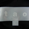 tao COMME des GARCONS タオ コムデギャルソン 25SS TO-T021-051 シアー ギャザーチュニック レイヤード 長袖 シャツ ブラック系 L【美品】【中古】