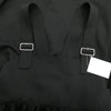 tao COMME des GARCONS タオ コムデギャルソン 25SS TC-A101-051 ウールギャバ後染 ジャンパースカート 吊りスカート ブラック系 M【美品】【中古】