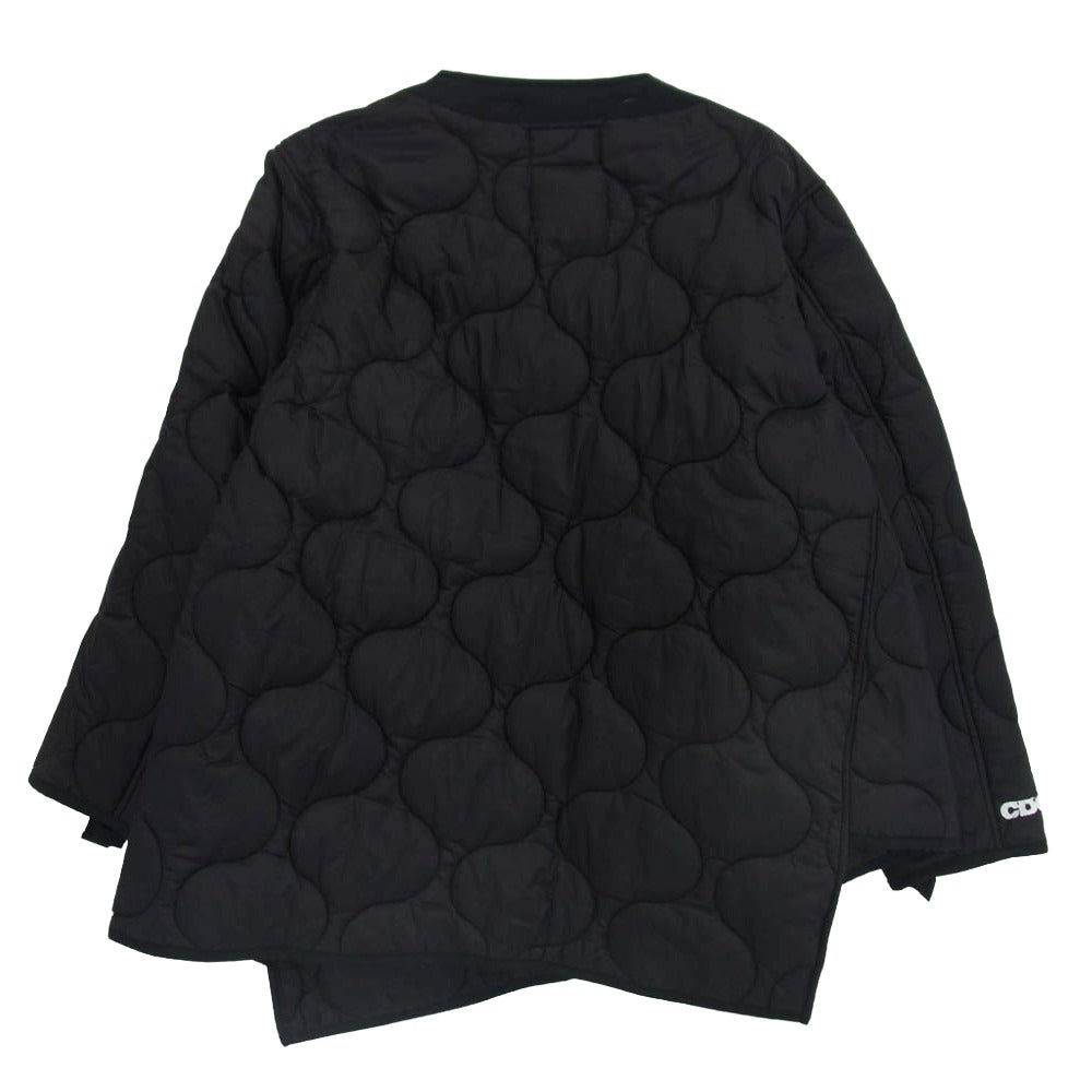 COMME des GARCONS コムデギャルソン 22AW SZ-J028 CDG ALPHA INDUSTRIES アルファ 中綿 キルティング ライナー ジャケット ブラック系 L【中古】
