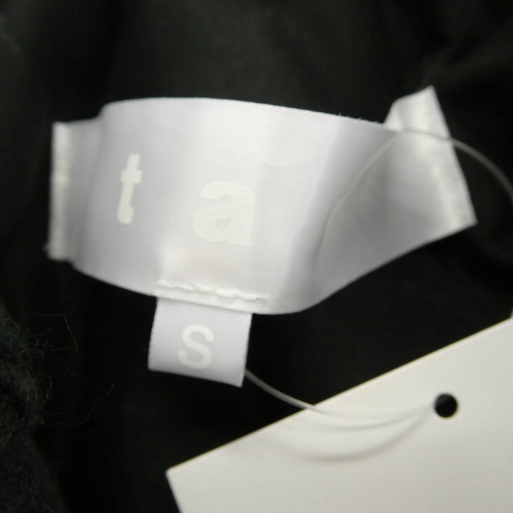 tao COMME des GARCONS タオ コムデギャルソン 24AW TN-J009-051 ナイロンチュール刺繍 中綿 ケープ ポンチョ ブラック系 S【中古】