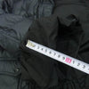 MONCLER モンクレール × SACAI サカイ SERI フリルデザイン フーデッド ダウンジャケット ブラック系【中古】