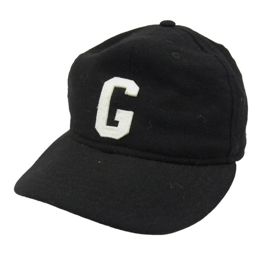 FEAR OF GOD フィアオブゴッド NEW ERA ニューエラ 7th Seventh Collection Grays Hat Gロゴワッペン ベースボール キャップ 帽子 ブラック系【中古】