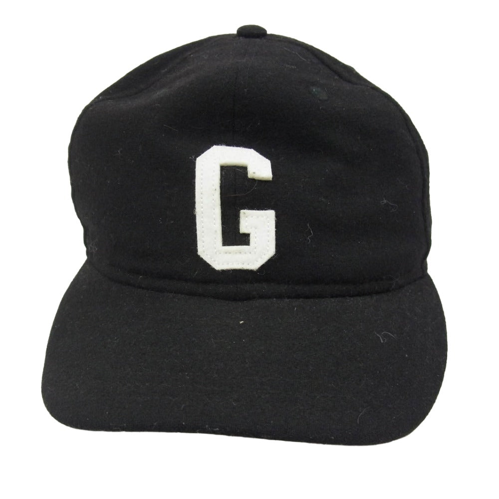 FEAR OF GOD フィアオブゴッド NEW ERA ニューエラ 7th Seventh Collection Grays Hat Gロゴワッペン ベースボール キャップ 帽子 ブラック系【中古】