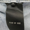 FEAR OF GOD フィアオブゴッド 6th Sixth Collection ノーカラー デニムシャツ ライトブルー系 S【中古】
