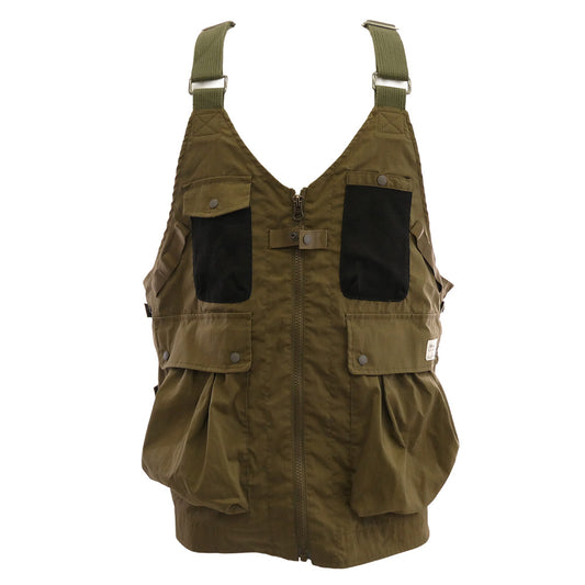 NANGA ナンガ NW2421-1E204-A ヒノックリップ ストップ フィールドベスト カーキ系 L【中古】