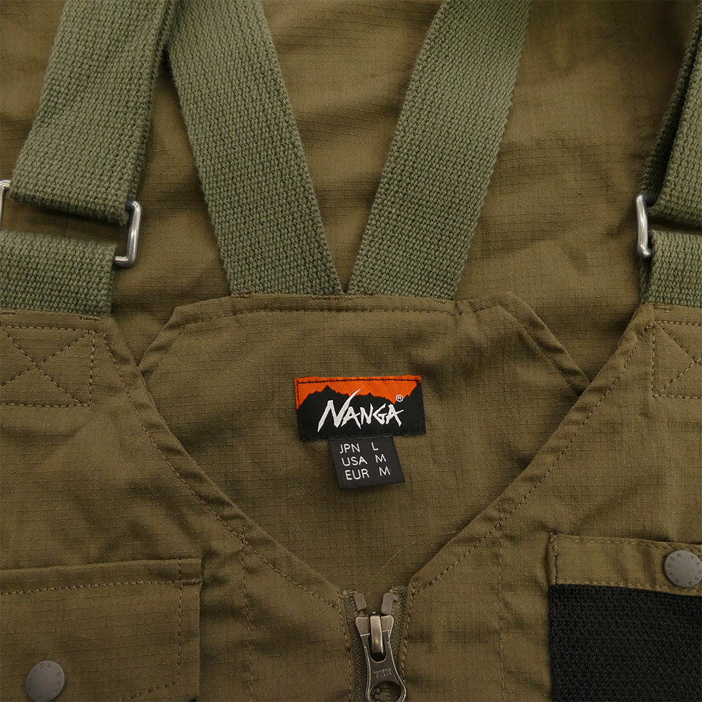 NANGA ナンガ NW2421-1E204-A ヒノックリップ ストップ フィールドベスト カーキ系 L【中古】