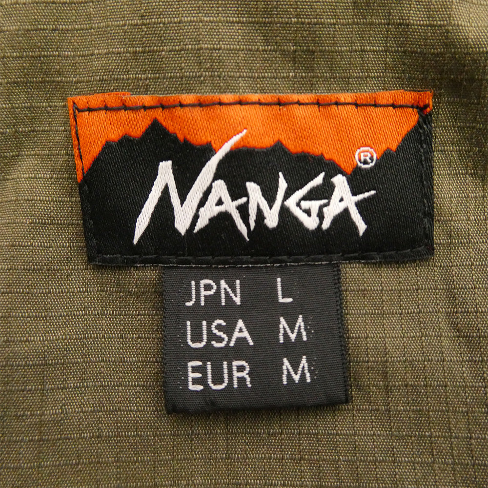 NANGA ナンガ NW2421-1E204-A ヒノックリップ ストップ フィールドベスト カーキ系 L【中古】