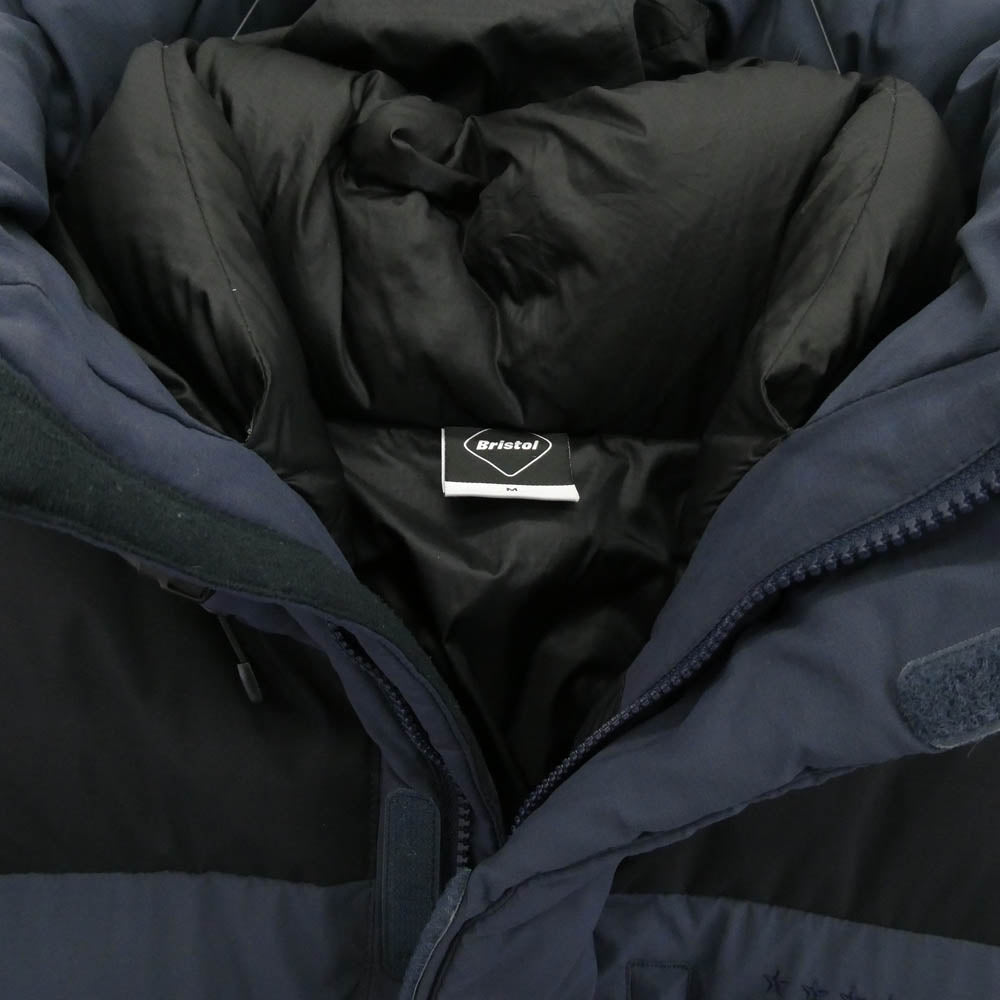F.C.R.B. エフシーアールビー 21FW FCRB-212033 TOUR DOWN PARKA ツアーダウンパーカー ダウンジャケット ダークネイビー系 M【中古】