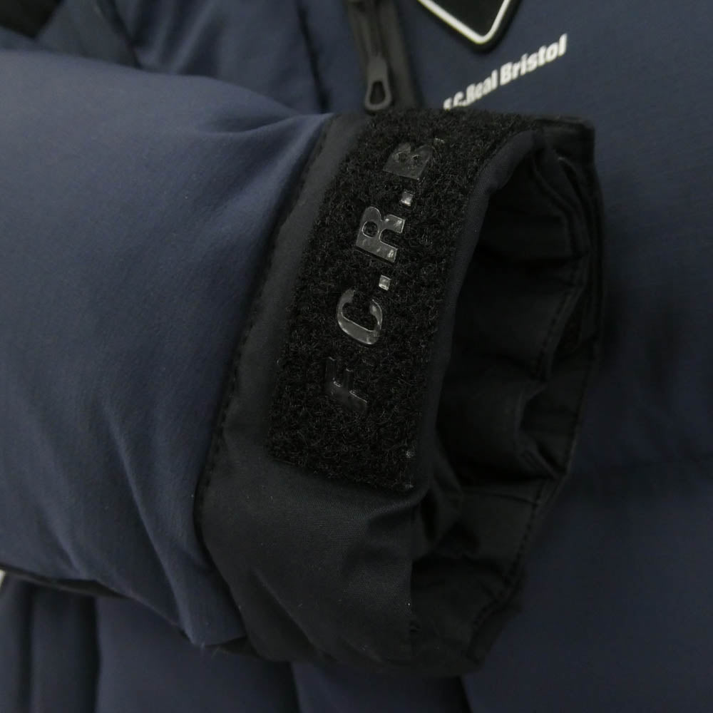 F.C.R.B. エフシーアールビー 21FW FCRB-212033 TOUR DOWN PARKA ツアーダウンパーカー ダウンジャケット ダークネイビー系 M【中古】