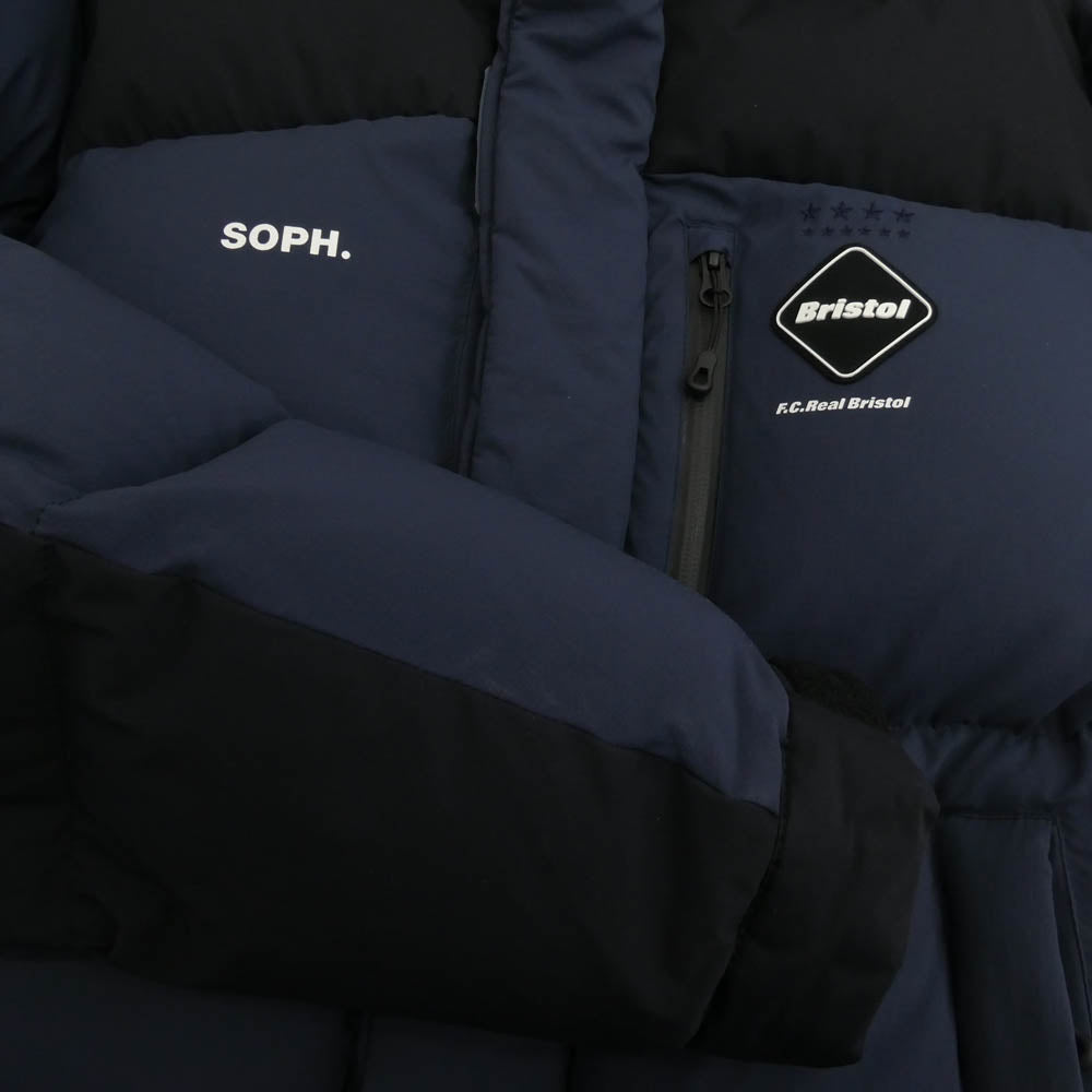 F.C.R.B. エフシーアールビー 21FW FCRB-212033 TOUR DOWN PARKA ツアーダウンパーカー ダウンジャケット ダークネイビー系 M【中古】