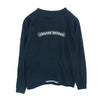 CHROME HEARTS クロムハーツ（原本無） KIDS OLD DAGGER キッズ アームロゴ 長袖 ロング スリーブ カットソー ネイビー系 L【中古】