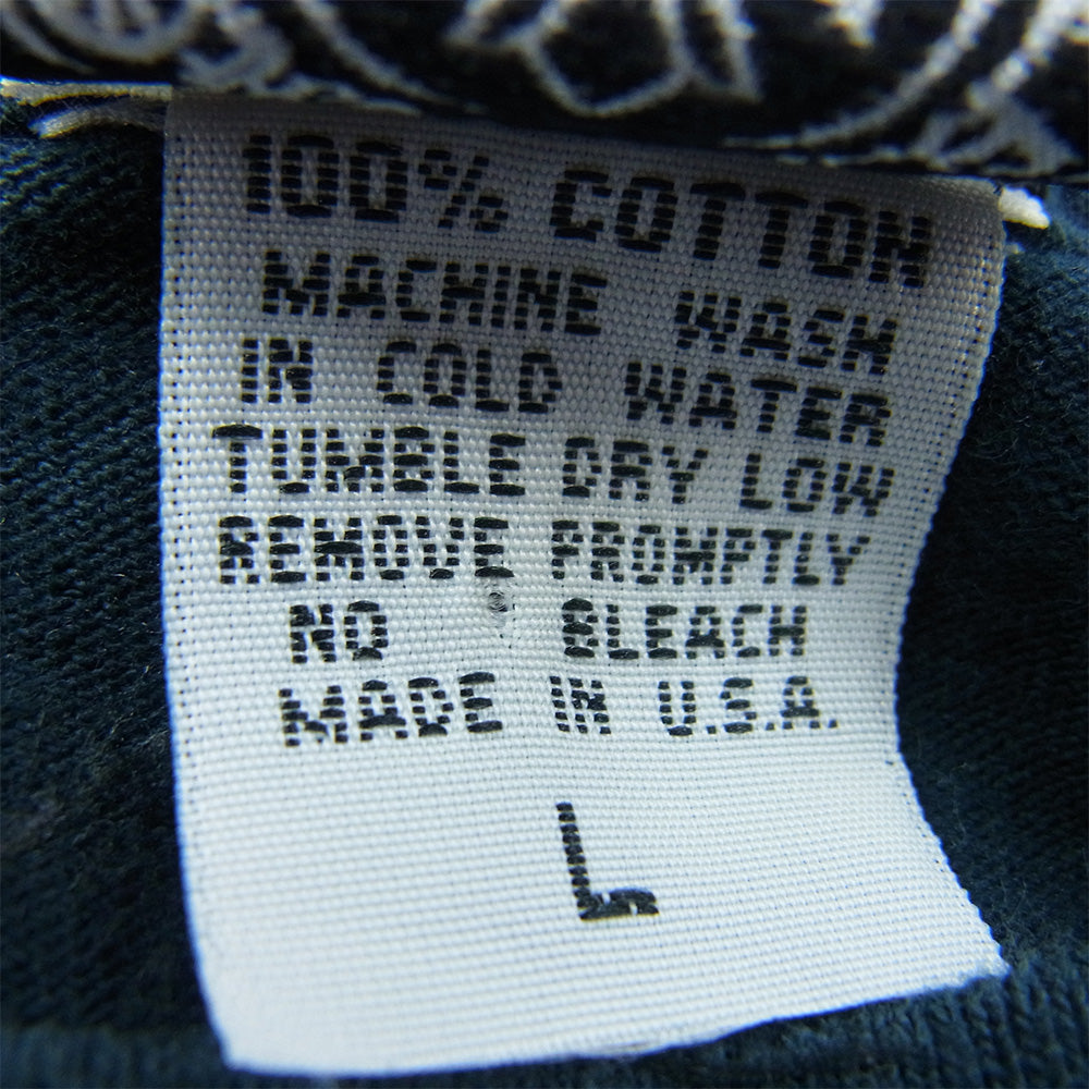 CHROME HEARTS クロムハーツ（原本無） KIDS OLD DAGGER キッズ アームロゴ 長袖 ロング スリーブ カットソー ネイビー系 L【中古】